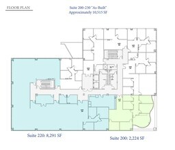 16870 W Bernardo Dr, San Diego, CA à louer Plan d’étage– Image 2 sur 4