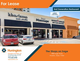Plus de détails pour 2800 Sage Rd, Houston, TX - Local commercial à louer