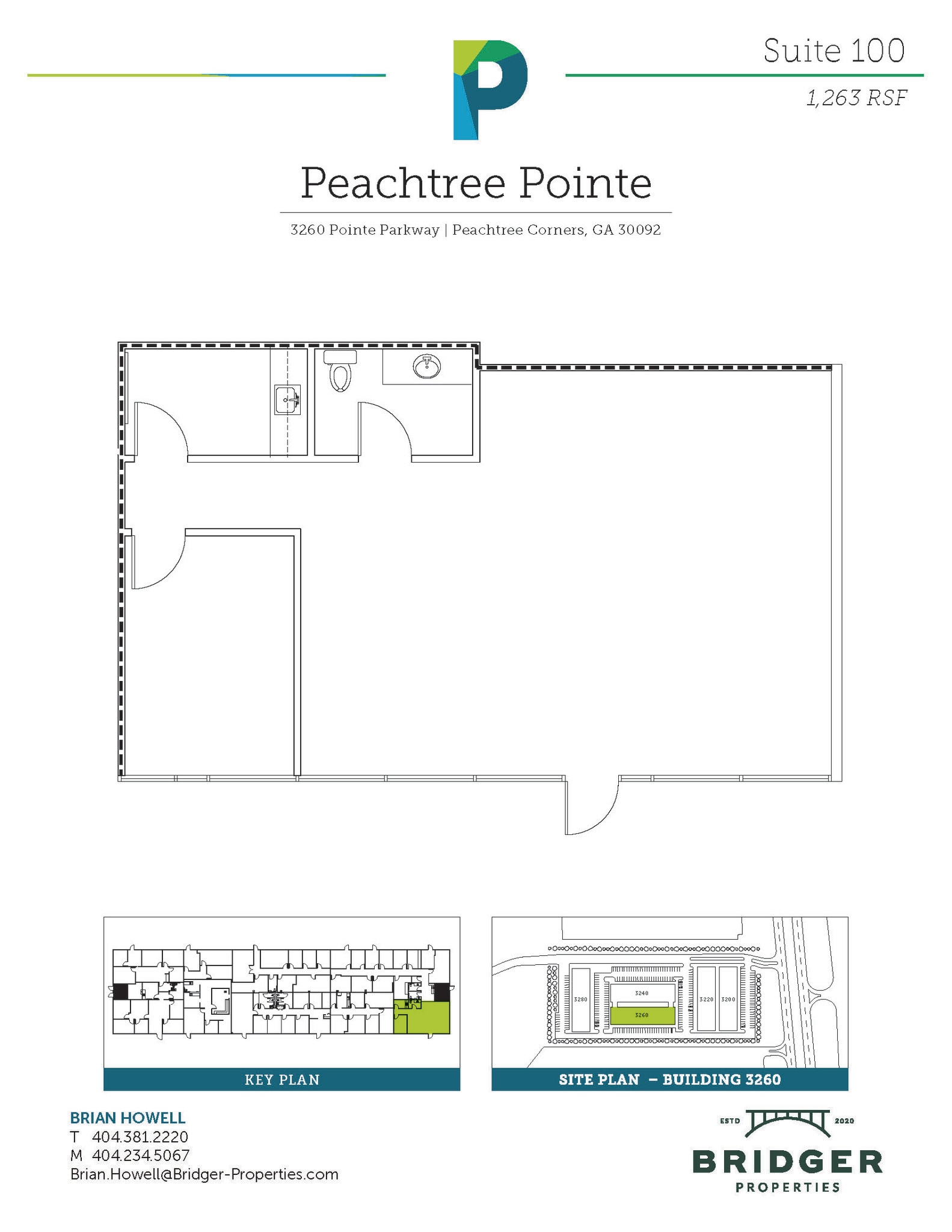 3200 Pointe Pky, Peachtree Corners, GA à louer Plan d’étage– Image 1 sur 1