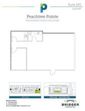 3200 Pointe Pky, Peachtree Corners, GA à louer Plan d’étage– Image 1 sur 1