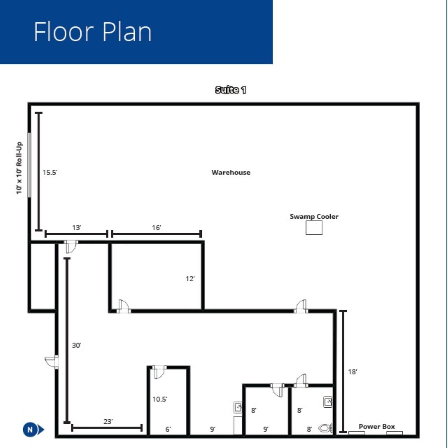2015 Westwind Dr, Bakersfield, CA à louer Plan d’étage– Image 1 sur 1
