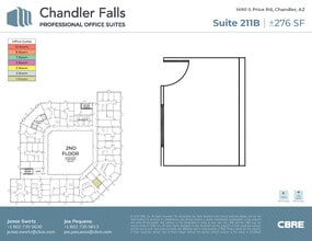 1490 S Price Rd, Chandler, AZ à louer Plan d’étage– Image 1 sur 2