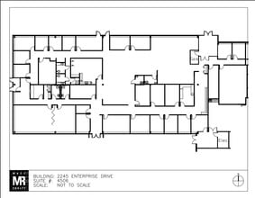 2245 Enterprise Dr, Westchester, IL à louer Plan d’étage– Image 1 sur 1