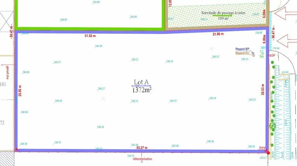 Terrain dans Morlaàs à vendre - Photo de l’immeuble – Image 2 sur 4