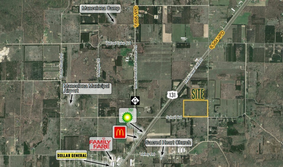 Scholl & Satterly Lake Rd, Mancelona, MI à louer - Photo principale – Image 1 sur 3