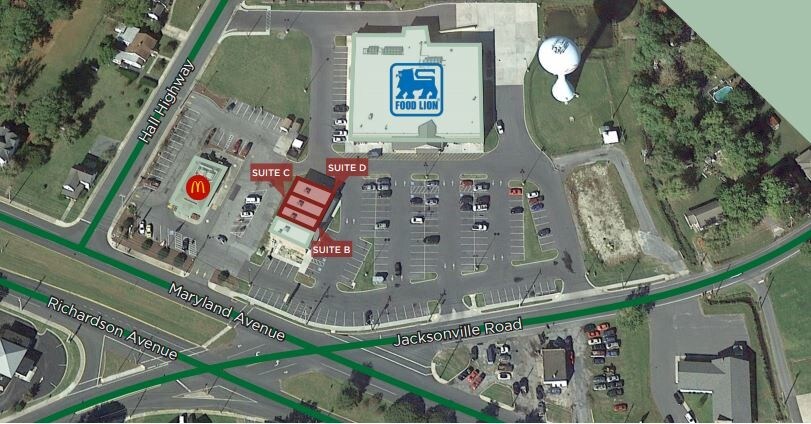 1 Jacksonville Rd, Crisfield, MD à louer - Plan de site – Image 2 sur 2