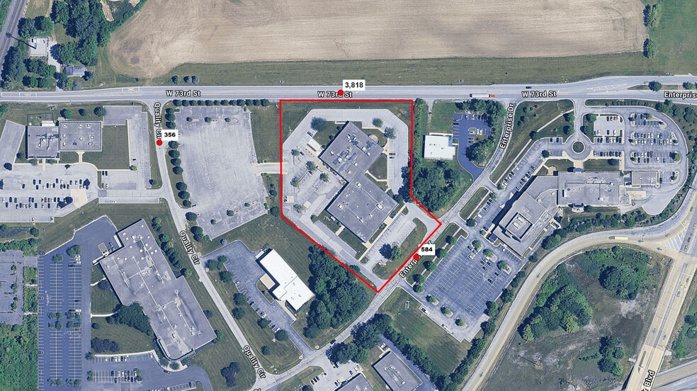 2828 Enterprise Dr, Anderson, IN à louer - Aérien – Image 2 sur 13