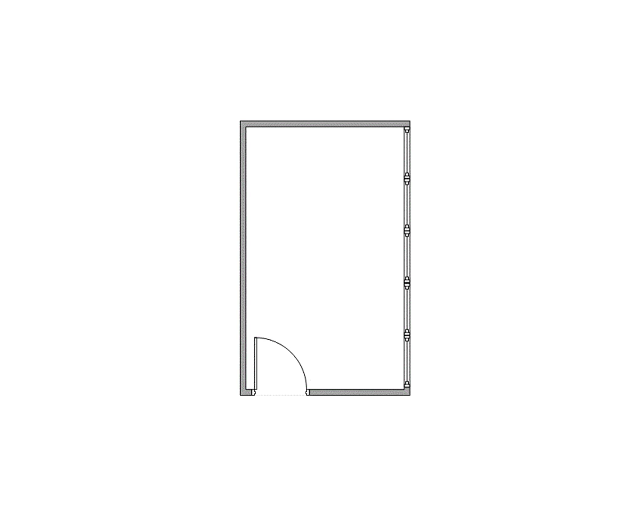 340 N Sam Houston Pky E, Houston, TX à louer Plan d’étage– Image 1 sur 1