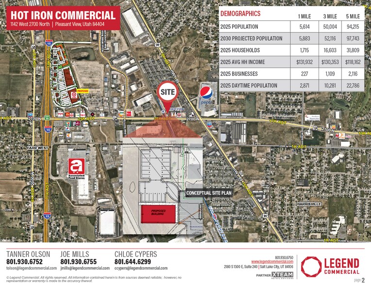 1145 W 2700 N, Pleasant View, UT à vendre - Photo de l’immeuble – Image 2 sur 2