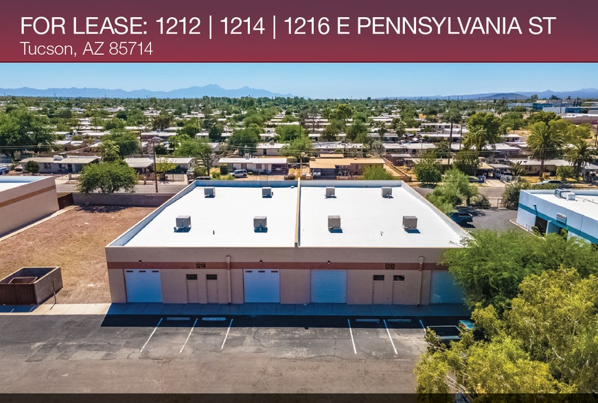 1216 E Pennsylvania St, Tucson, AZ à louer - Photo principale – Image 1 sur 35