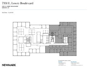 7351 Lowry Blvd, Denver, CO à louer Plan d’étage– Image 1 sur 1