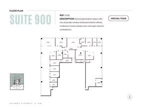 110 W A St, San Diego, CA à louer Plan d’étage– Image 1 sur 1