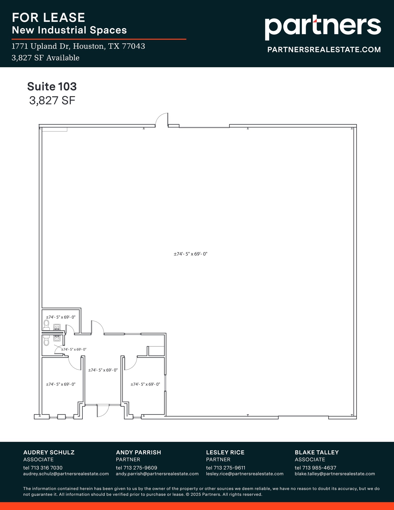 1771 Upland Dr, Houston, TX à louer Plan de site– Image 1 sur 1