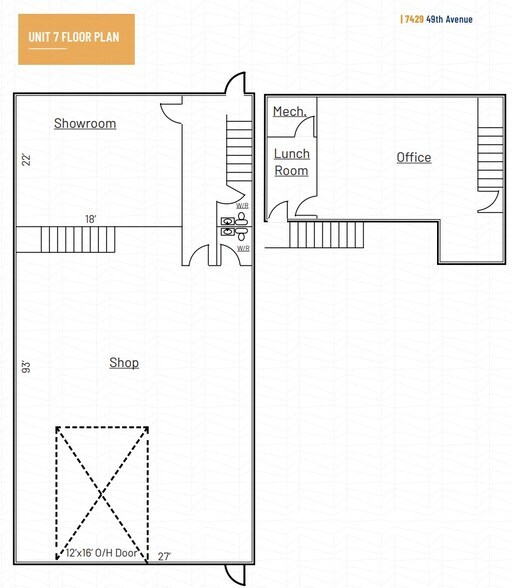 7429 49 Ave, Red Deer, AB à louer - Plan d’étage – Image 3 sur 3