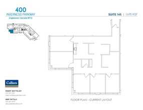 400 Inverness Pky, Englewood, CO à louer Plan d’étage– Image 1 sur 1