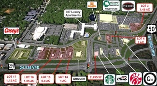 Plus de détails pour SWC Hwy 50 & Hwy 291, Lee's Summit, MO - Terrain à louer