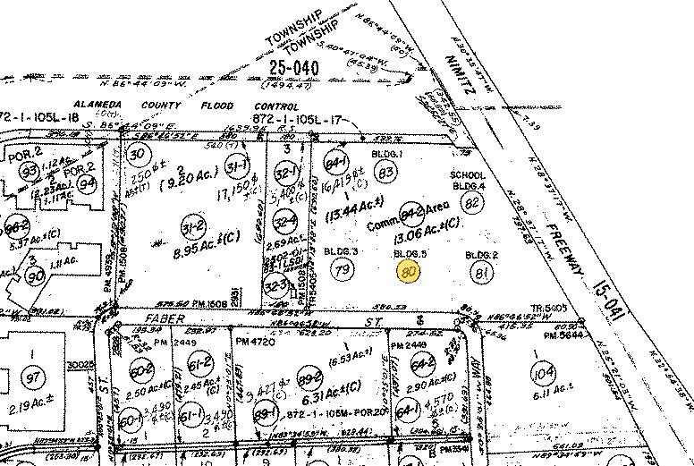 2811 Faber St, Union City, CA à vendre - Plan cadastral – Image 2 sur 5
