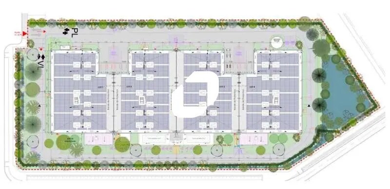Industriel/Logistique dans Puiseux-en-France à louer - Plan d’étage – Image 3 sur 6