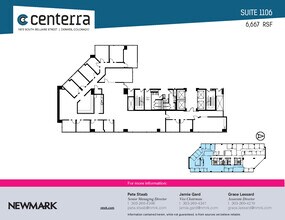 1873 S Bellaire St, Denver, CO à louer Plan d’étage– Image 1 sur 1