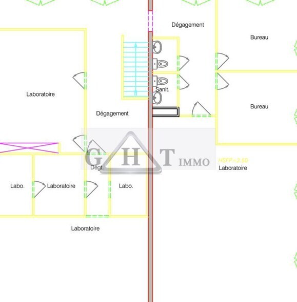 Industriel/Logistique dans Massy à louer - Plan d’étage – Image 3 sur 3