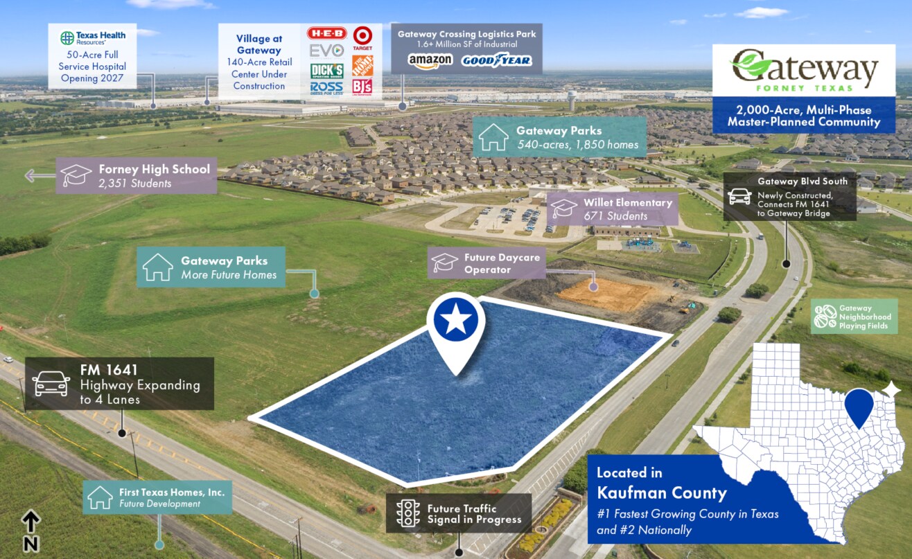 FM 1641 Hwy, Forney, TX à vendre Photo principale– Image 1 sur 4