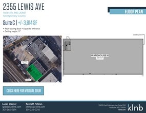 2355 Lewis Ave, Rockville, MD à louer Plan de site– Image 2 sur 7