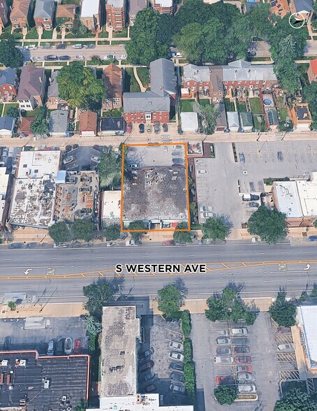 10924 S Western Ave, Chicago, IL à louer - Aérien – Image 2 sur 3