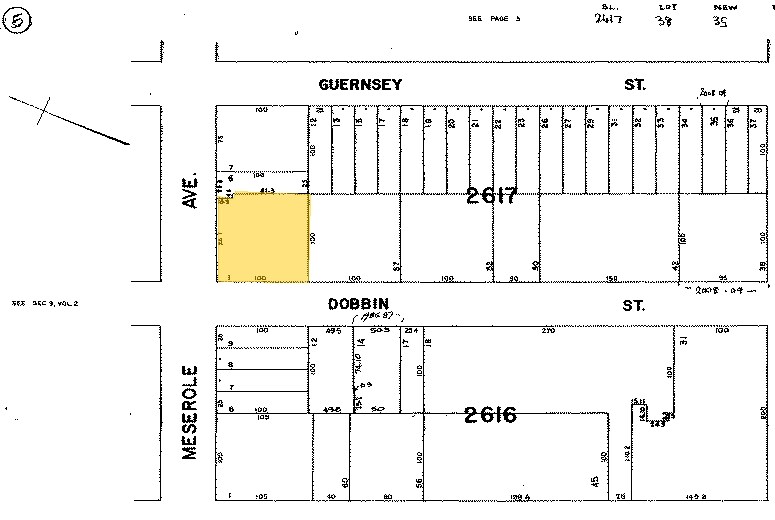 54-62 Meserole Ave, Brooklyn, NY à louer - Plan cadastral – Image 2 sur 2