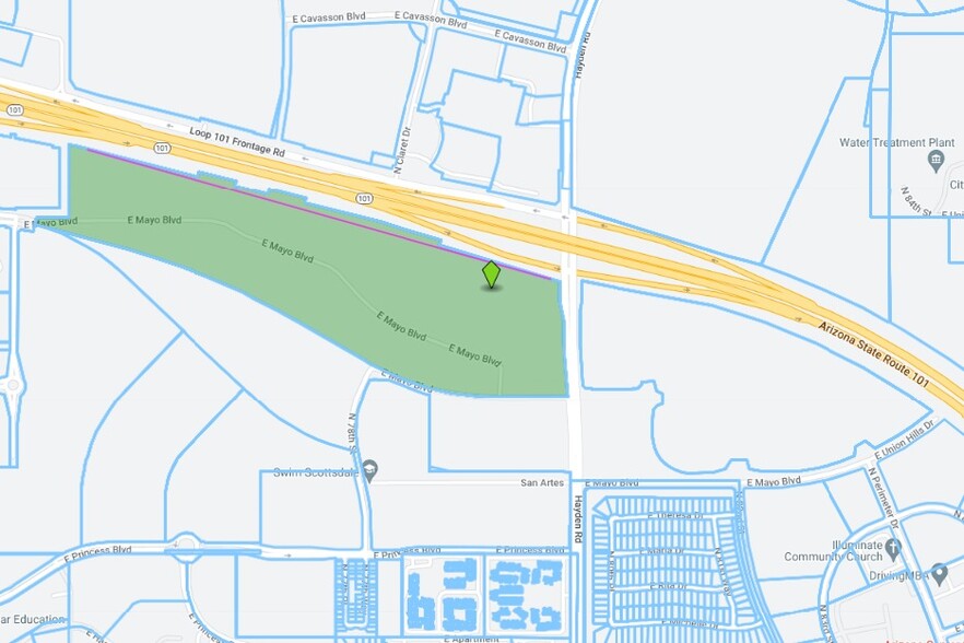 SWC Hayden Rd & Loop 101, Scottsdale, AZ à louer - Plan cadastral – Image 3 sur 3