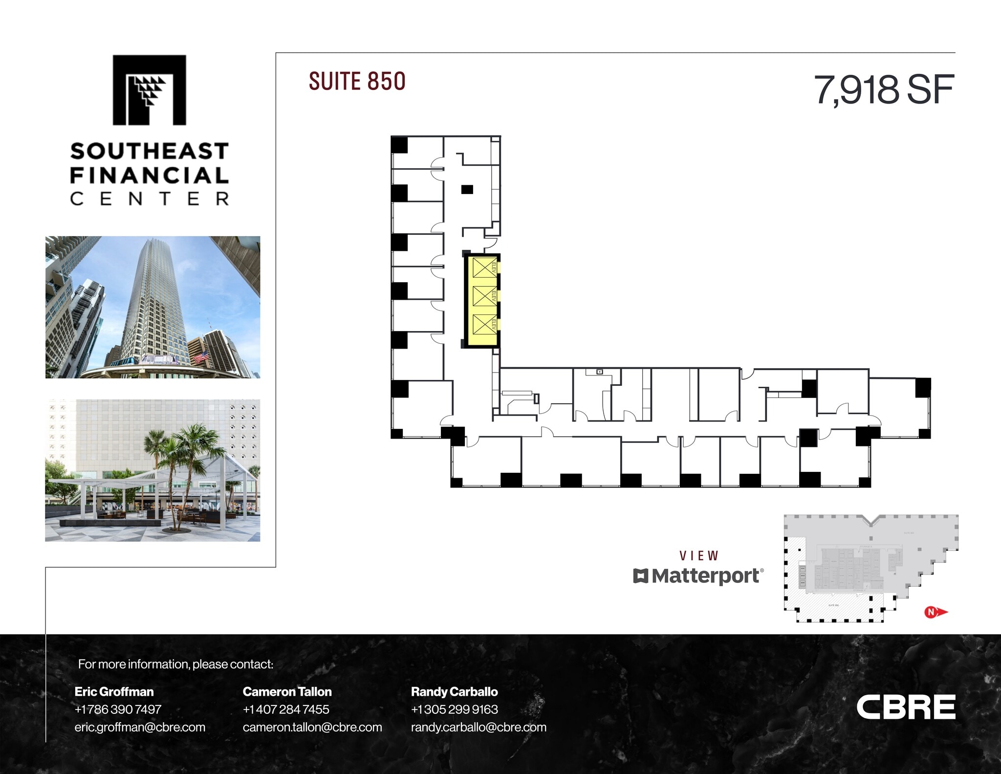 200 S Biscayne Blvd, Miami, FL à louer Plan de site– Image 1 sur 6