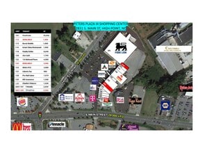 2831 S Main St, High Point, NC à louer Plan de site– Image 1 sur 1