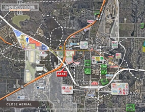 Main Street Towne Crossing - Midlothian, TX - SEC, Midlothian, TX - VUE AÉRIENNE  vue de carte - Image1