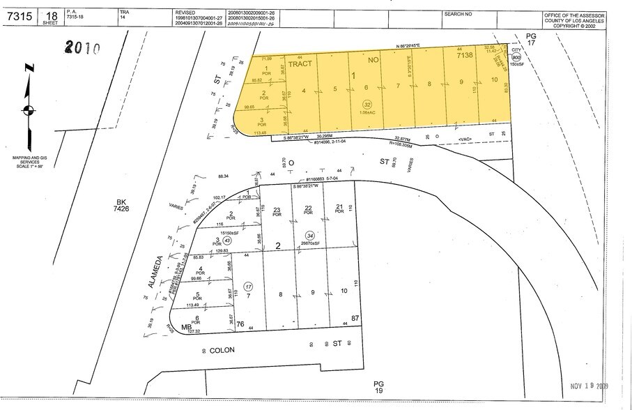 1815 O St, Wilmington, CA à louer - Plan cadastral – Image 2 sur 4