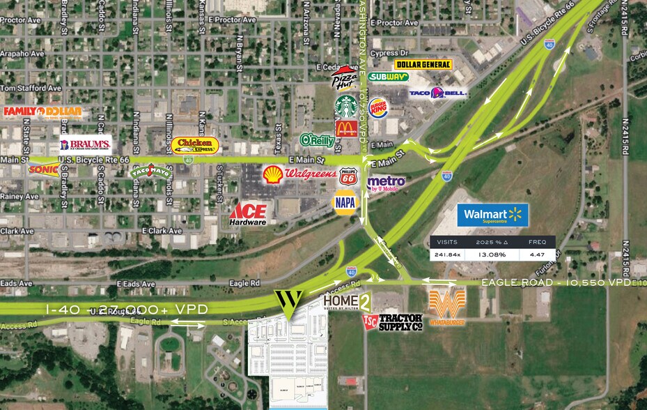 900 S Access Rd, Weatherford, OK à louer - Photo principale – Image 1 sur 2