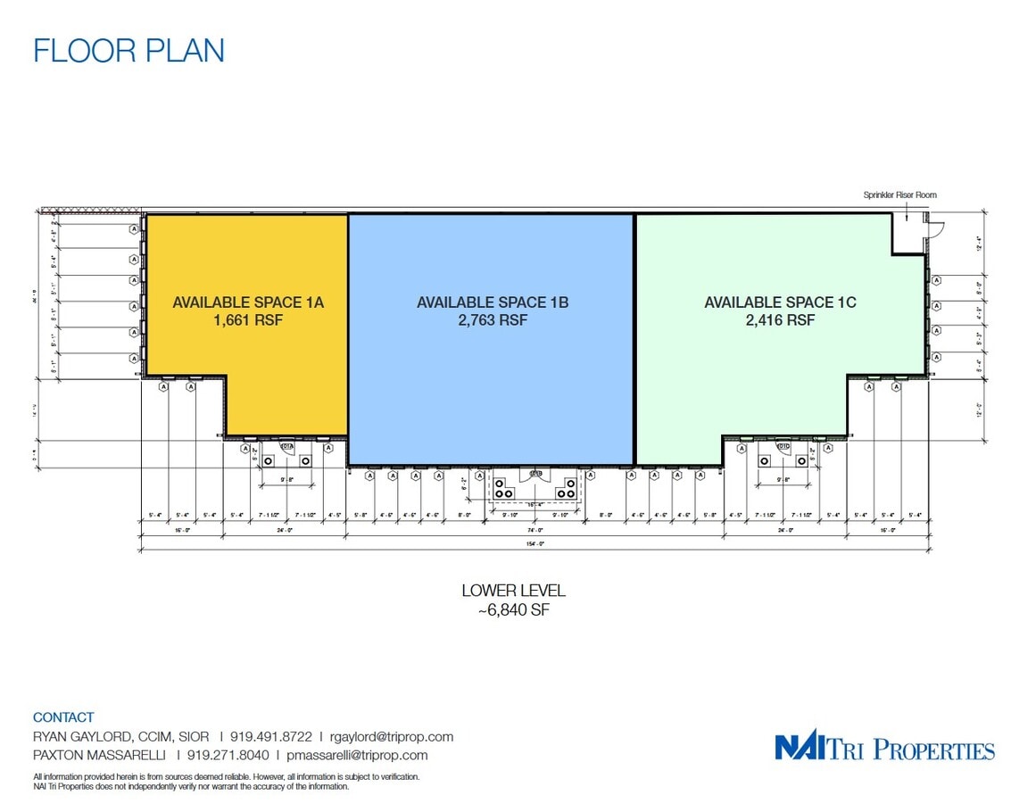 890 S Lombard St, Clayton, NC 27520 - Lot 1A -  - Plan d’étage - Image 1 of 1