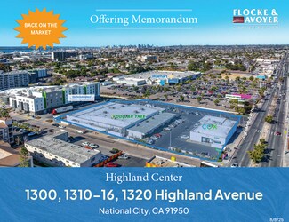 Plus de détails pour 1320 Highland Ave, National City, CA - Local commercial à vendre