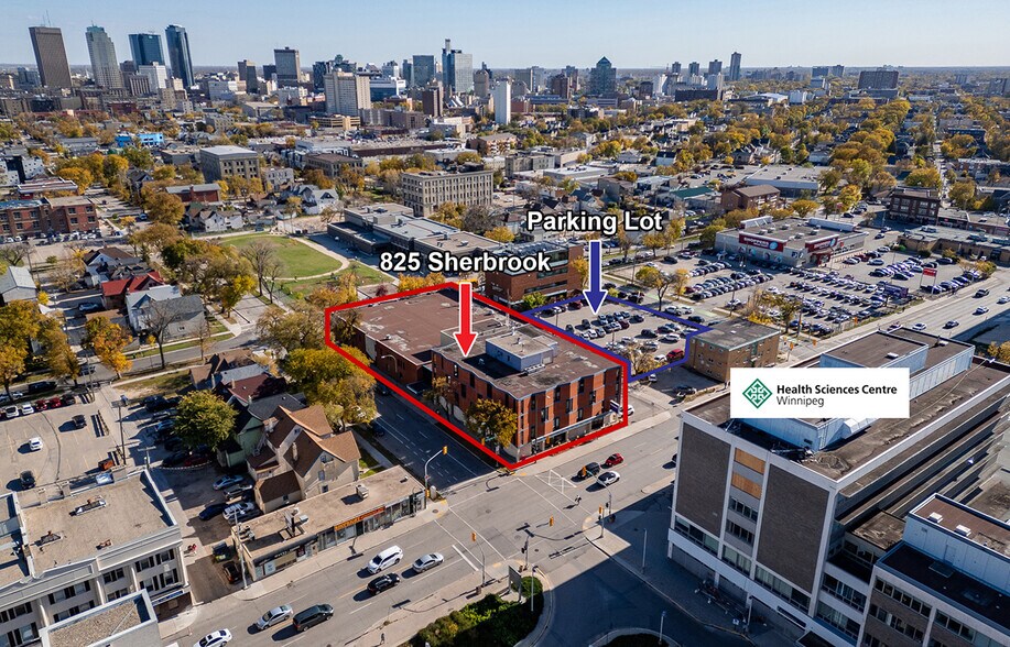 825 Sherbrook St, Winnipeg, MB à louer - Photo de l’immeuble – Image 2 sur 4