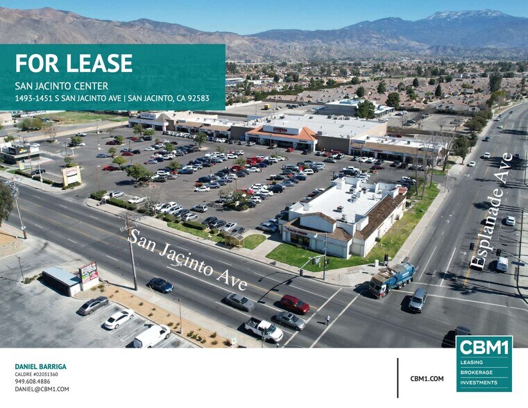 1451-1469 S San Jacinto Ave, San Jacinto, CA à louer - Photo de l’immeuble – Image 1 sur 8