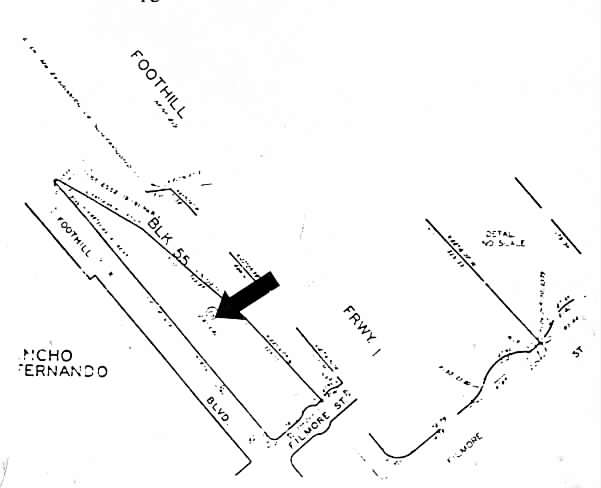 12361-12435 Foothill Blvd, Sylmar, CA à louer - Plan cadastral – Image 3 sur 4