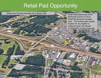 Plus de détails pour S Frontage Rd, Byram, MS - Terrain à vendre