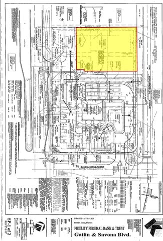 Plus de détails pour 1309 Gatlin Blvd, Port Saint Lucie, FL - Terrain à louer