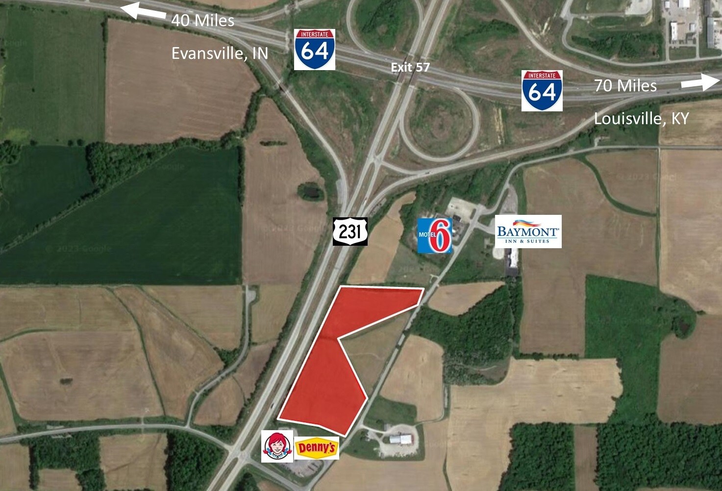 20800 N Us Highway 231, Dale, IN à vendre Photo de l’immeuble– Image 1 sur 4