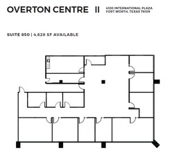 4150 International Plz, Fort Worth, TX à louer Plan d’étage– Image 1 sur 1