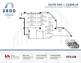 2800 N Central Ave, Phoenix, AZ à louer Plan d’étage– Image 1 sur 1