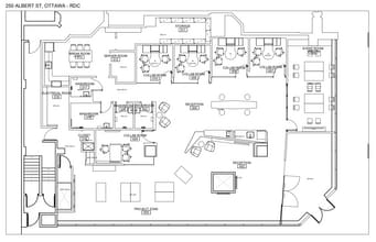 250 Albert St, Ottawa, ON à louer Plan d’étage– Image 1 sur 1