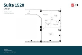 5530 Wisconsin Ave, Chevy Chase, MD à louer Plan d’étage– Image 1 sur 1