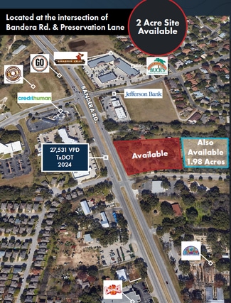 Plus de détails pour 8682 Bandera Rd, San Antonio, TX - Terrain à vendre