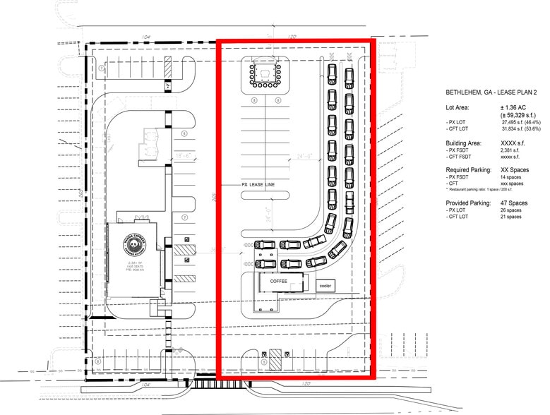382 Exchange Blvd, Bethlehem, GA à louer - Plan de site – Image 2 sur 3