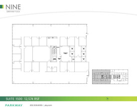 9 Greenway Plz, Houston, TX à louer Plan d’étage– Image 1 sur 1