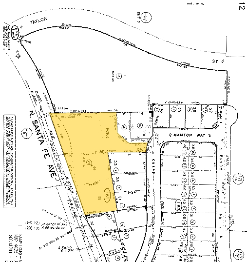 1790 Knapp Dr, Vista, CA à vendre Plan cadastral– Image 1 sur 2